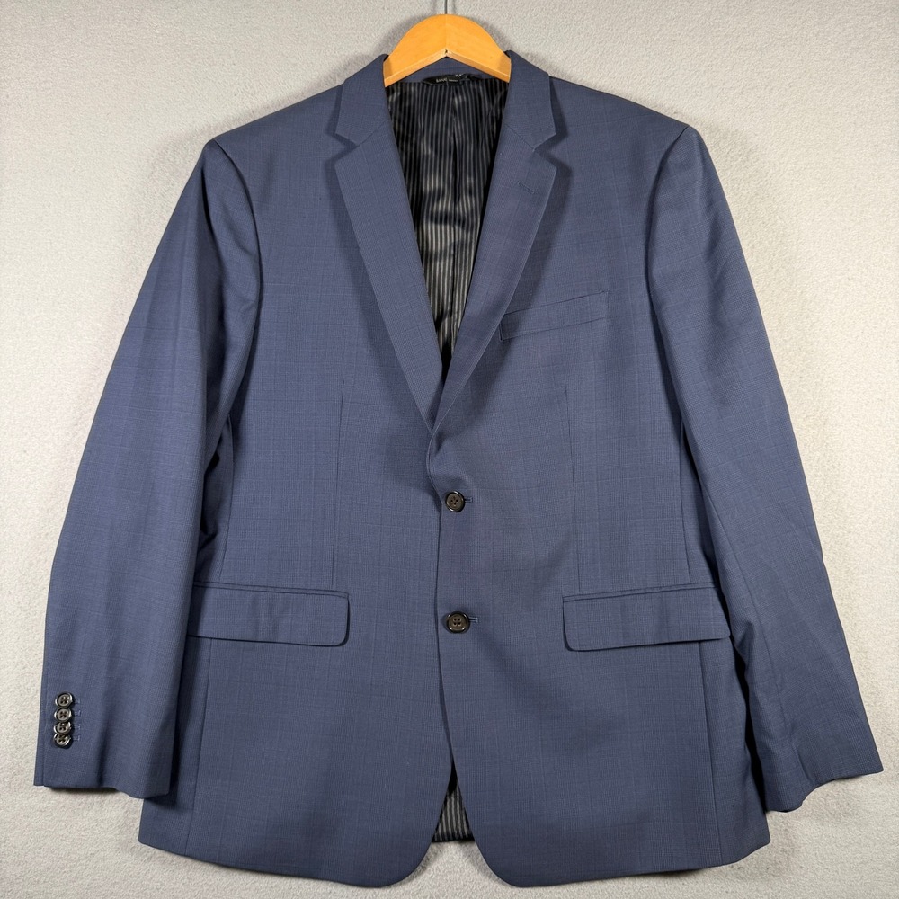 Banana Republic Men 42S Blue Italian Wool Standard Fit Blazer 257926-00 Marzotto